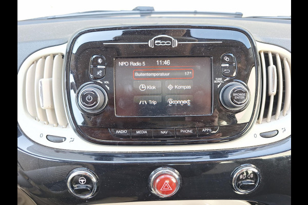 Fiat 500 1.2 Lounge | Panodak | LM velgen | Airco | Cruise | Navi | All Season |