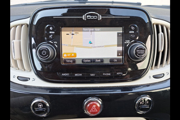 Fiat 500 1.2 Lounge | Panodak | LM velgen | Airco | Cruise | Navi | All Season |