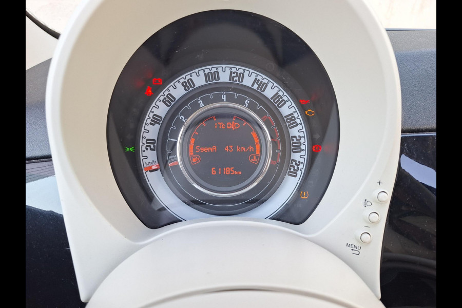 Fiat 500 1.2 Lounge | Panodak | LM velgen | Airco | Cruise | Navi | All Season |