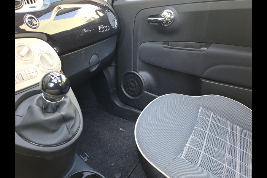 Fiat 500 1.2 Lounge | Panodak | LM velgen | Airco | Cruise | Navi | All Season |