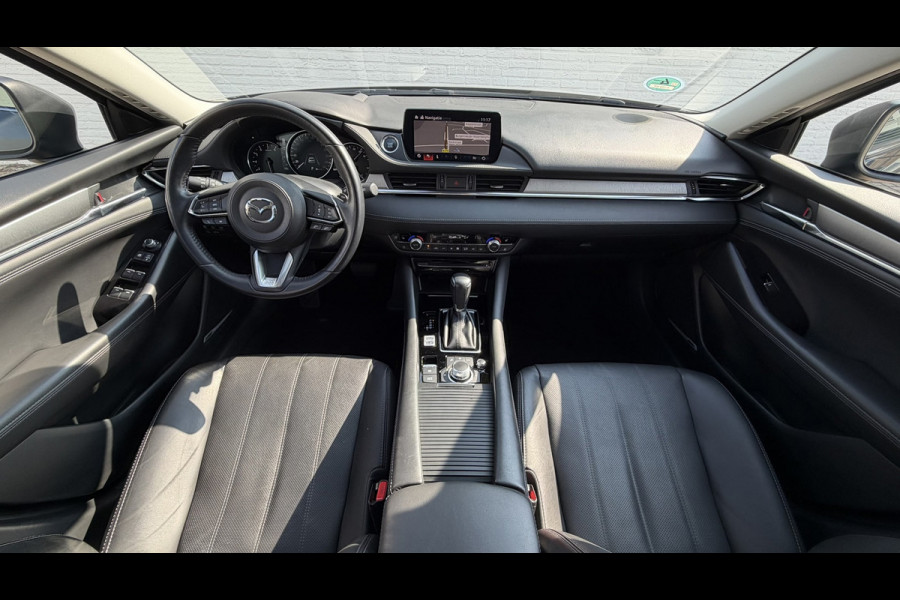 Mazda 6 Sportbreak 2.5 SkyActiv-G Automaat Stoelverwarming/Ventilatie Clima Cruise Sunroof Head-up leder Memory Seats
