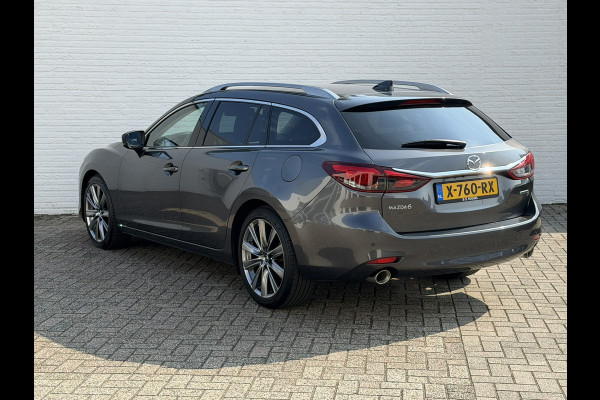 Mazda 6 Sportbreak 2.5 SkyActiv-G Automaat Stoelverwarming/Ventilatie Clima Cruise Sunroof Head-up leder Memory Seats