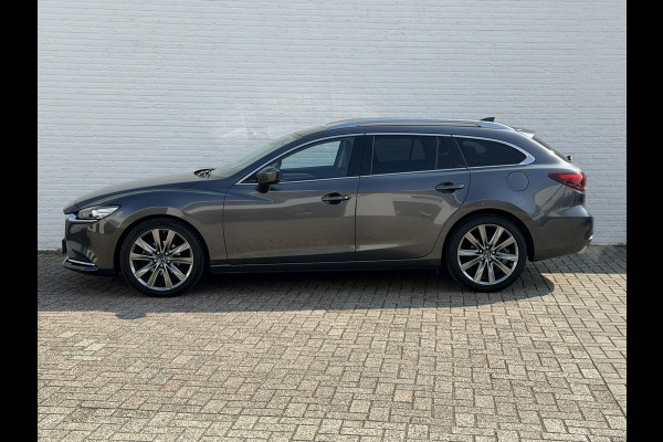 Mazda 6 Sportbreak 2.5 SkyActiv-G Automaat Stoelverwarming/Ventilatie Clima Cruise Sunroof Head-up leder Memory Seats