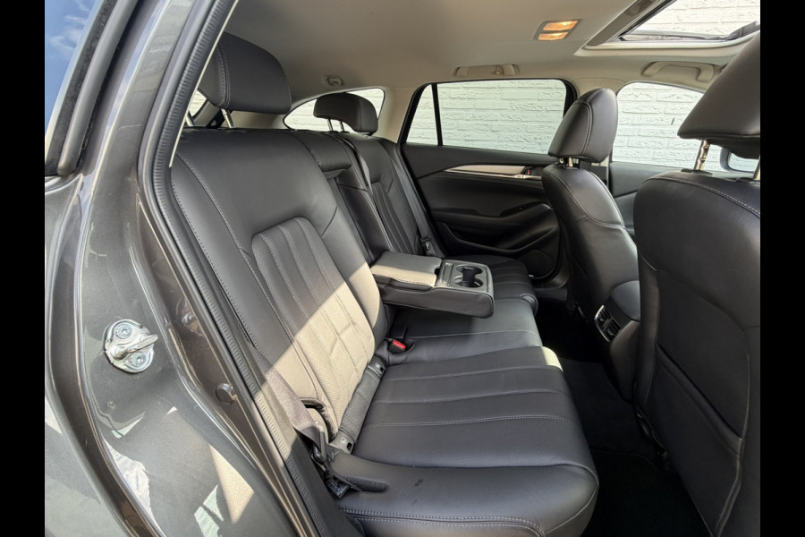 Mazda 6 Sportbreak 2.5 SkyActiv-G Automaat Stoelverwarming/Ventilatie Clima Cruise Sunroof Head-up leder Memory Seats