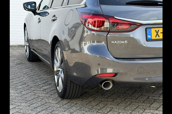 Mazda 6 Sportbreak 2.5 SkyActiv-G Automaat Stoelverwarming/Ventilatie Clima Cruise Sunroof Head-up leder Memory Seats