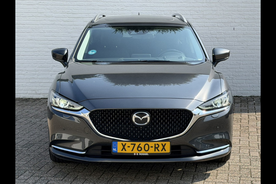 Mazda 6 Sportbreak 2.5 SkyActiv-G Automaat Stoelverwarming/Ventilatie Clima Cruise Sunroof Head-up leder Memory Seats
