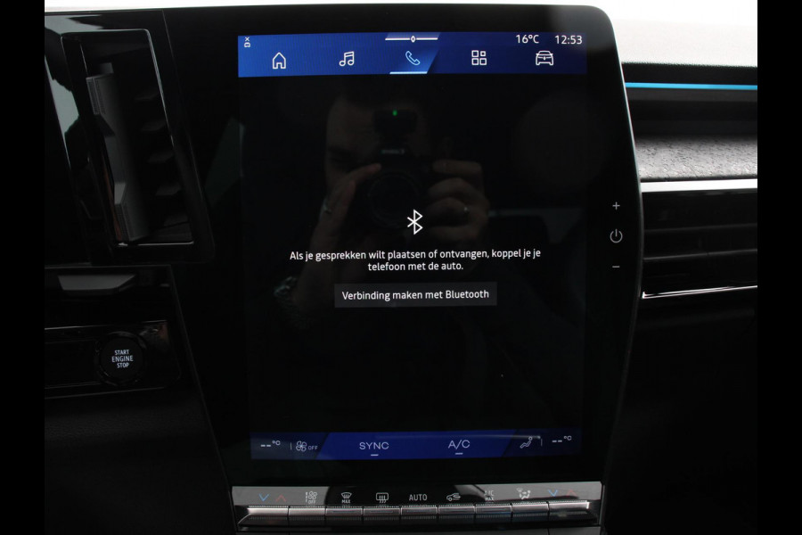 Renault Rafale 1.2 E-Tech full hybrid 200 techno AUTOMAAT Cruise control Climate control Parkeersensoren Camera LED Navigatie Lichtmetalen velgen Apple Carplay/ Android Auto