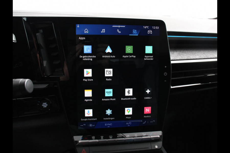 Renault Rafale 1.2 E-Tech full hybrid 200 techno AUTOMAAT Cruise control Climate control Parkeersensoren Camera LED Navigatie Lichtmetalen velgen Apple Carplay/ Android Auto
