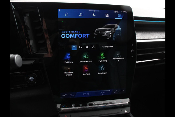 Renault Rafale 1.2 E-Tech full hybrid 200 techno AUTOMAAT Cruise control Climate control Parkeersensoren Camera LED Navigatie Lichtmetalen velgen Apple Carplay/ Android Auto