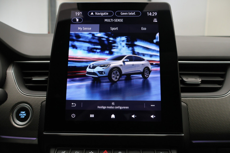 Renault Arkana 1.6 E-Tech Hybrid 145 Intens Panoramadak, Apple Carplay, Keyless, ACC, Stuur-/Stoelverw., 18"