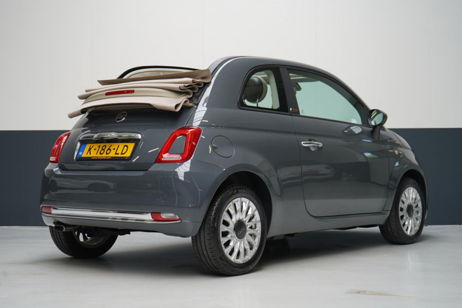 Fiat 500C 1.0 Hybrid Lounge | Apple Carplay | Airconditioning | Cruise control | Parkeersensoren