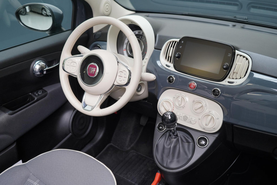 Fiat 500C 1.0 Hybrid Lounge | Apple Carplay | Airconditioning | Cruise control | Parkeersensoren