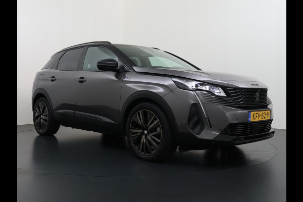 Peugeot 3008 1.6 HYbrid 225 GT Pack Business PANO | BLACK PACK | CAMERA | CRUISE CONTROL ADAPTIEF DODE HOEK SENSOR | ELEK. ACHTERKLEP | STOELVERWARMING| FOCAL AUDIO|