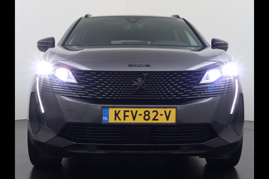 Peugeot 3008 1.6 HYbrid 225 GT Pack Business PANO | BLACK PACK | CAMERA | CRUISE CONTROL ADAPTIEF DODE HOEK SENSOR | ELEK. ACHTERKLEP | STOELVERWARMING| FOCAL AUDIO|
