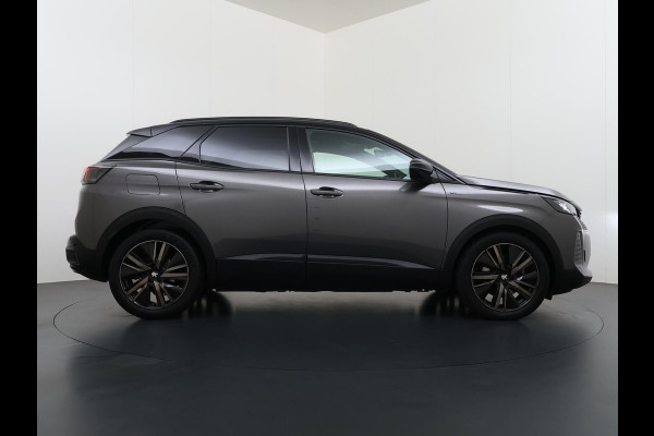 Peugeot 3008 1.6 HYbrid 225 GT Pack Business PANO | BLACK PACK | CAMERA | CRUISE CONTROL ADAPTIEF DODE HOEK SENSOR | ELEK. ACHTERKLEP | STOELVERWARMING| FOCAL AUDIO|