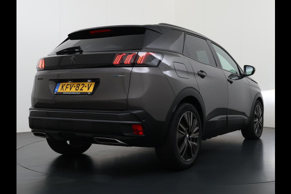 Peugeot 3008 1.6 HYbrid 225 GT Pack Business PANO | BLACK PACK | CAMERA | CRUISE CONTROL ADAPTIEF DODE HOEK SENSOR | ELEK. ACHTERKLEP | STOELVERWARMING| FOCAL AUDIO|