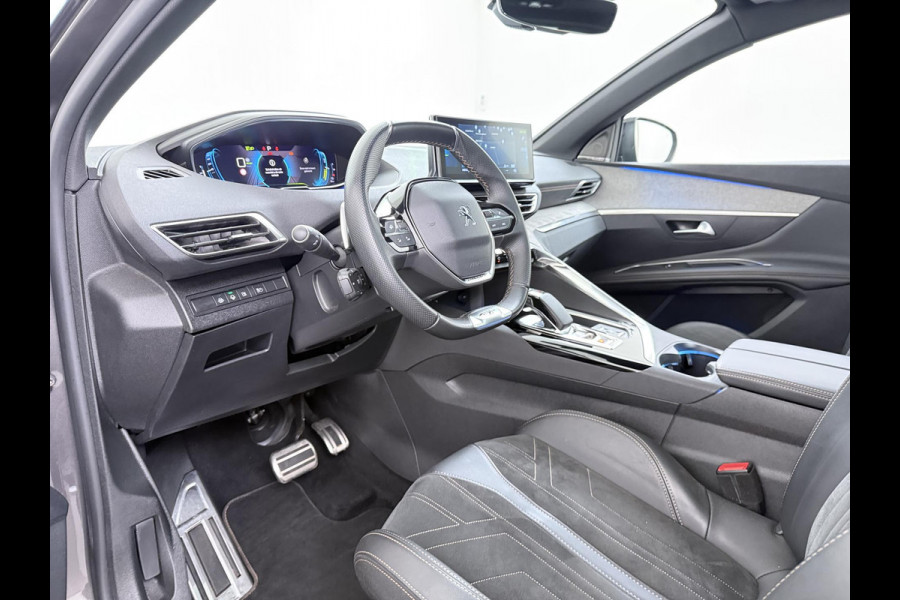 Peugeot 3008 1.6 HYbrid 225 GT Pack Business PANO | BLACK PACK | CAMERA | CRUISE CONTROL ADAPTIEF DODE HOEK SENSOR | ELEK. ACHTERKLEP | STOELVERWARMING| FOCAL AUDIO|