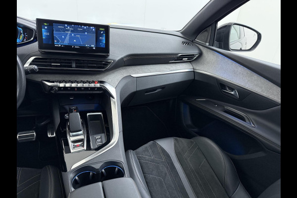 Peugeot 3008 1.6 HYbrid 225 GT Pack Business PANO | BLACK PACK | CAMERA | CRUISE CONTROL ADAPTIEF DODE HOEK SENSOR | ELEK. ACHTERKLEP | STOELVERWARMING| FOCAL AUDIO|