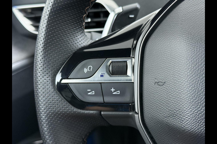 Peugeot 3008 1.6 HYbrid 225 GT Pack Business PANO | BLACK PACK | CAMERA | CRUISE CONTROL ADAPTIEF DODE HOEK SENSOR | ELEK. ACHTERKLEP | STOELVERWARMING| FOCAL AUDIO|