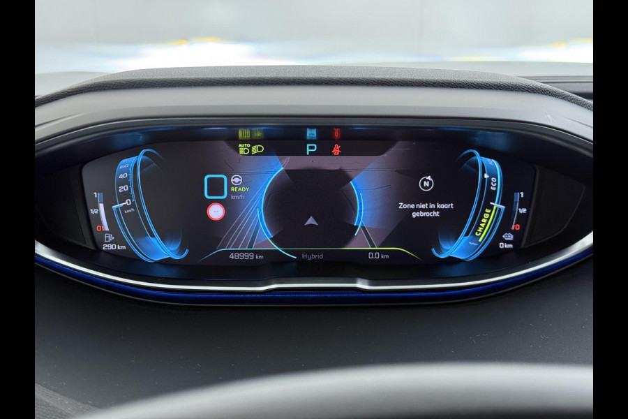Peugeot 3008 1.6 HYbrid 225 GT Pack Business PANO | BLACK PACK | CAMERA | CRUISE CONTROL ADAPTIEF DODE HOEK SENSOR | ELEK. ACHTERKLEP | STOELVERWARMING| FOCAL AUDIO|