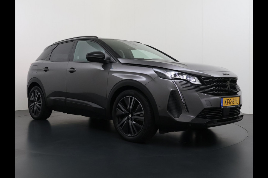 Peugeot 3008 1.6 HYbrid 225 GT Pack Business PANO | BLACK PACK | CAMERA VOOR + ACHTER | ADAPTIVE CRUISE | DODE HOEK SENSOR | ELEK. ACHTERKLEP | STOELVERWARMING| FOCAL AUDIO
