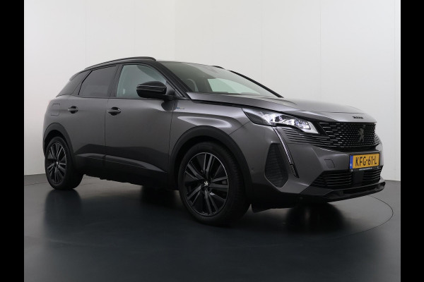Peugeot 3008 1.6 HYbrid 225 GT Pack Business PANO | BLACK PACK | CAMERA VOOR + ACHTER | ADAPTIVE CRUISE | DODE HOEK SENSOR | ELEK. ACHTERKLEP | STOELVERWARMING| FOCAL AUDIO