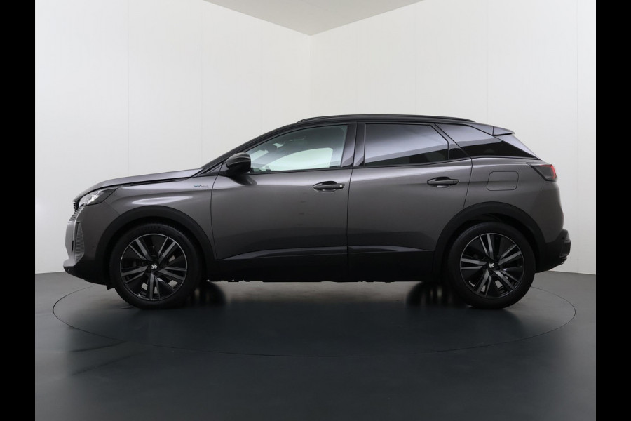 Peugeot 3008 1.6 HYbrid 225 GT Pack Business PANO | BLACK PACK | CAMERA VOOR + ACHTER | ADAPTIVE CRUISE | DODE HOEK SENSOR | ELEK. ACHTERKLEP | STOELVERWARMING| FOCAL AUDIO