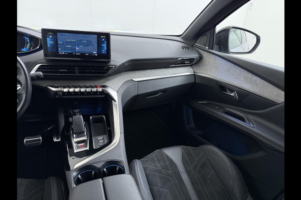 Peugeot 3008 1.6 HYbrid 225 GT |PHEV | BLACK OPTIC| FOCAL AUDIO| STOELVERWARMING| CAMERA VOOR+ ACHTER| ADAPTIVE CRUISE CONTROL| DODE HOEK SENSOR| ELEK. ACHTERKLEP| STANDKACHEL