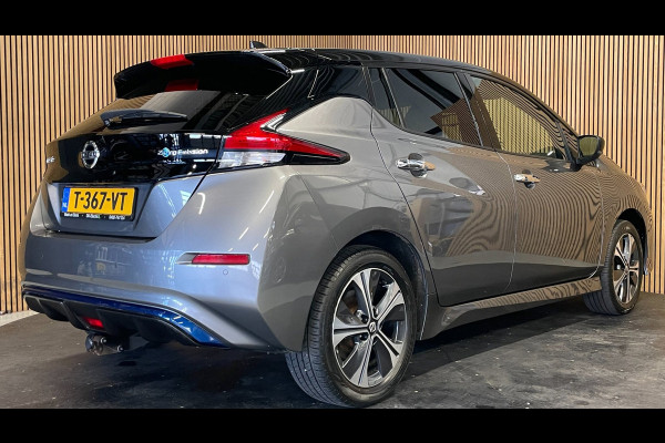 Nissan Leaf E+ N-Connecta 62 kWh|GROTE ACCU|AFNEEMBARE TREKHAAK|ACC|APPLE CARPLAY|360 CAMERA|STOEL+STUURVERWARMING|LMV|PDC V+A|