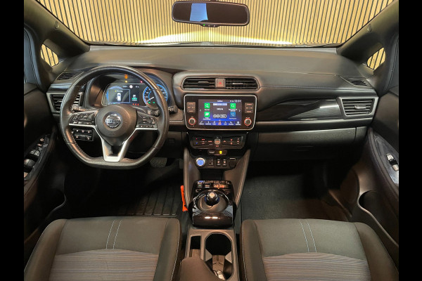 Nissan Leaf E+ N-Connecta 62 kWh|GROTE ACCU|AFNEEMBARE TREKHAAK|ACC|APPLE CARPLAY|360 CAMERA|STOEL+STUURVERWARMING|LMV|PDC V+A|