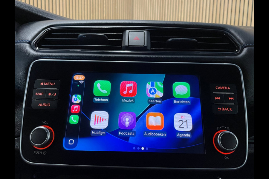 Nissan Leaf E+ N-Connecta 62 kWh|GROTE ACCU|AFNEEMBARE TREKHAAK|ACC|APPLE CARPLAY|360 CAMERA|STOEL+STUURVERWARMING|LMV|PDC V+A|