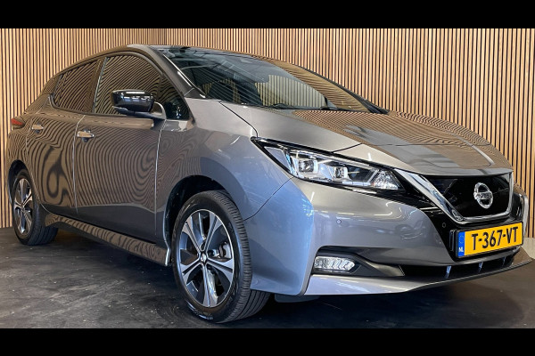 Nissan Leaf E+ N-Connecta 62 kWh|GROTE ACCU|AFNEEMBARE TREKHAAK|ACC|APPLE CARPLAY|360 CAMERA|STOEL+STUURVERWARMING|LMV|PDC V+A|
