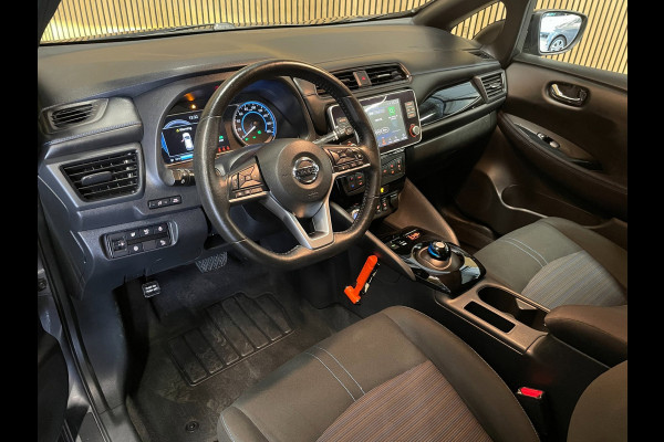 Nissan Leaf E+ N-Connecta 62 kWh|GROTE ACCU|AFNEEMBARE TREKHAAK|ACC|APPLE CARPLAY|360 CAMERA|STOEL+STUURVERWARMING|LMV|PDC V+A|