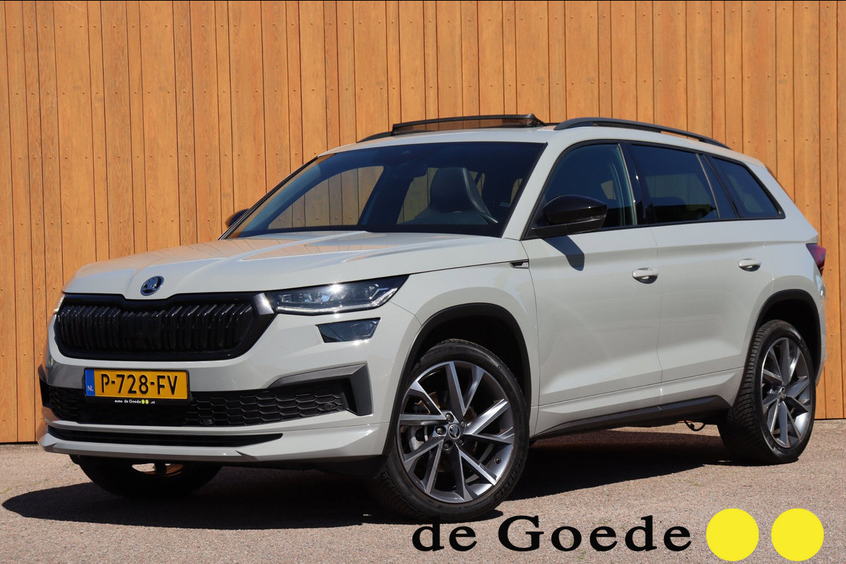 Škoda Kodiaq 1.5 TSI Sportline Bus. 7persoons org.NL el.schuif/pano-dak stuurverw el.klep