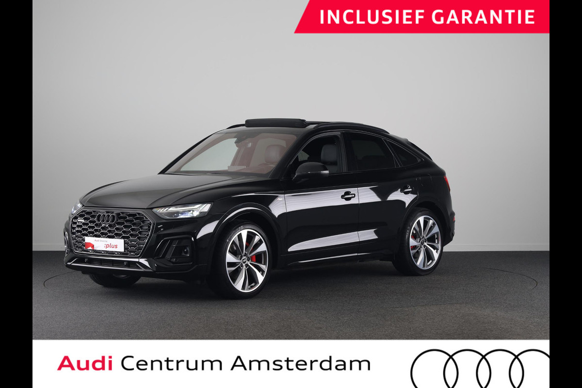Audi Q5 Sportback 55 TFSI e S edition Competition 367pk | Komt half april binnen | Panoramadak | Trekhaak | Head uo Display | B&O Premium Audio | Verlengde garantie