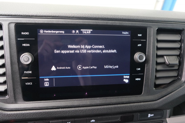 Volkswagen Crafter 35 2.0 TDI L3H3 Highline Automaat - N.A.P. Airco, Cruise, PDC, Navi, Carplay, Camera, Trekhaak.