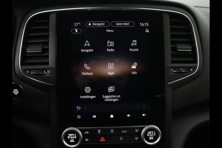 Renault Mégane 1.3 TCe Business Edition One | Leder | Stoelverwarming | Carplay | Keyless | Trekhaak | Navigatie | Full LED | Stuurverwarming | Camera | Digital Cockpit | Cruise control | Climate control