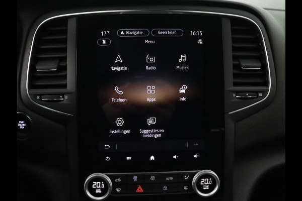 Renault Mégane 1.3 TCe Business Edition One | Leder | Stoelverwarming | Carplay | Keyless | Trekhaak | Navigatie | Full LED | Stuurverwarming | Camera | Digital Cockpit | Cruise control | Climate control