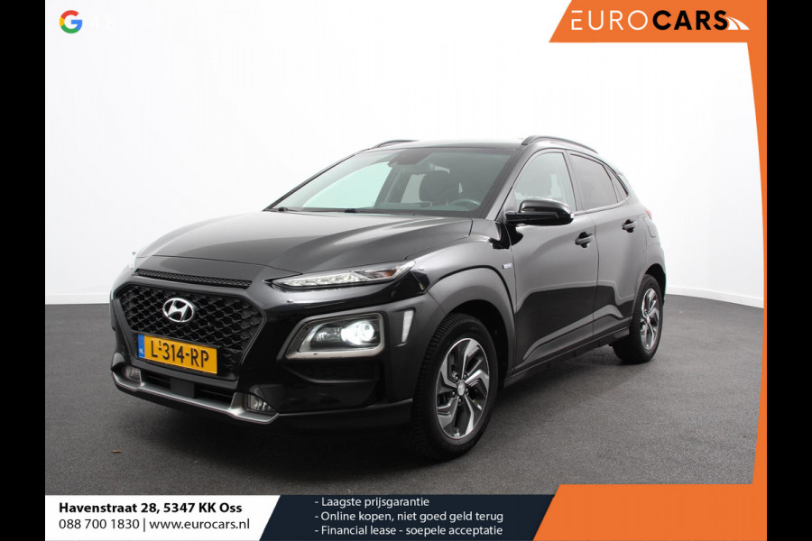 Hyundai Kona 1.6 GDI HEV Comfort Smart Automaat Climate control Cruise control Stoelverwarming Stuurverwarming Camera Parkeersensoren Lichtmetalen velgen Apple Carplay/ Android Auto