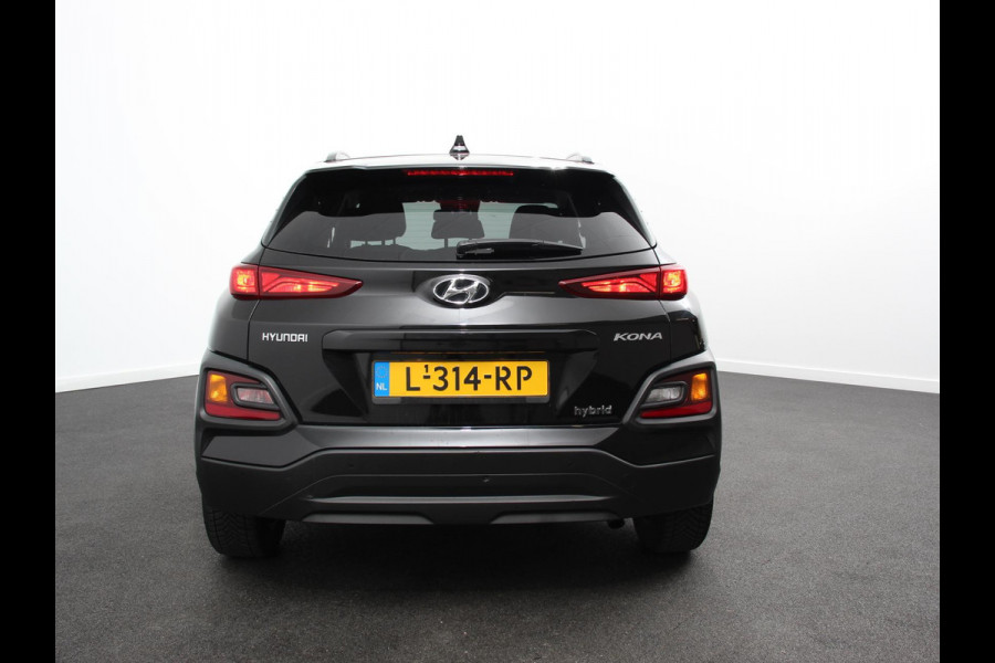 Hyundai Kona 1.6 GDI HEV Comfort Smart Automaat Climate control Cruise control Stoelverwarming Stuurverwarming Camera Parkeersensoren Lichtmetalen velgen Apple Carplay/ Android Auto