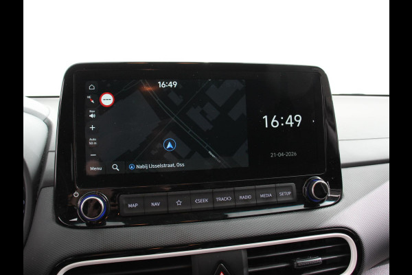Hyundai Kona 1.6 GDI HEV Comfort Smart Automaat Climate control Cruise control Stoelverwarming Stuurverwarming Camera Parkeersensoren Lichtmetalen velgen Apple Carplay/ Android Auto