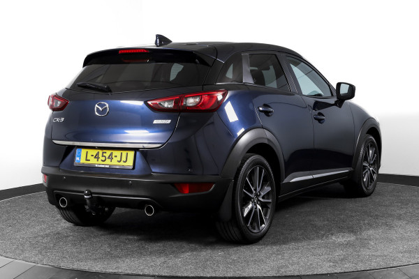 Mazda CX-3 2.0 SkyActiv-G 120 GT-M | Adapt. Cruise | Stoel-+Stuurverw. | PDC | Camera | NAV + App. Connect | ECC | Trekhaak | DAB | LM 18" |