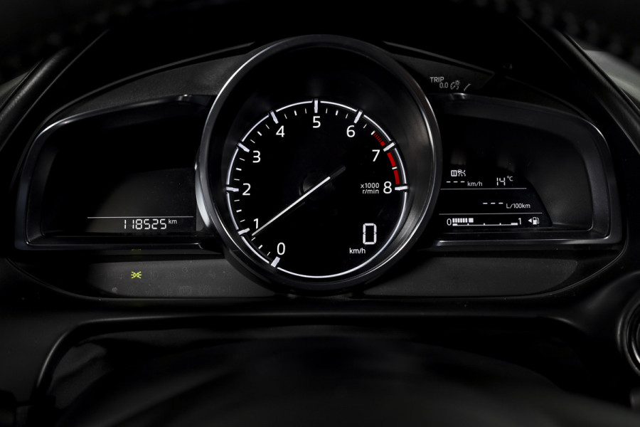 Mazda CX-3 2.0 SkyActiv-G 120 GT-M | Adapt. Cruise | Stoel-+Stuurverw. | PDC | Camera | NAV + App. Connect | ECC | Trekhaak | DAB | LM 18" |