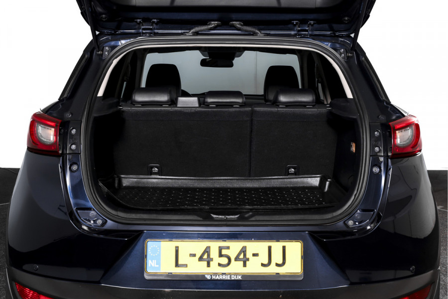 Mazda CX-3 2.0 SkyActiv-G 120 GT-M | Adapt. Cruise | Stoel-+Stuurverw. | PDC | Camera | NAV + App. Connect | ECC | Trekhaak | DAB | LM 18" |