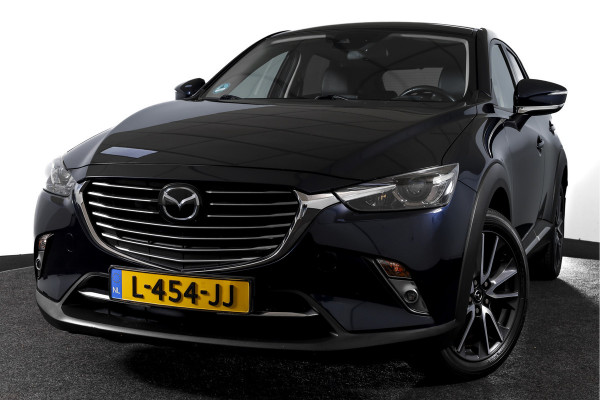 Mazda CX-3 2.0 SkyActiv-G 120 GT-M | Adapt. Cruise | Stoel-+Stuurverw. | PDC | Camera | NAV + App. Connect | ECC | Trekhaak | DAB | LM 18" |