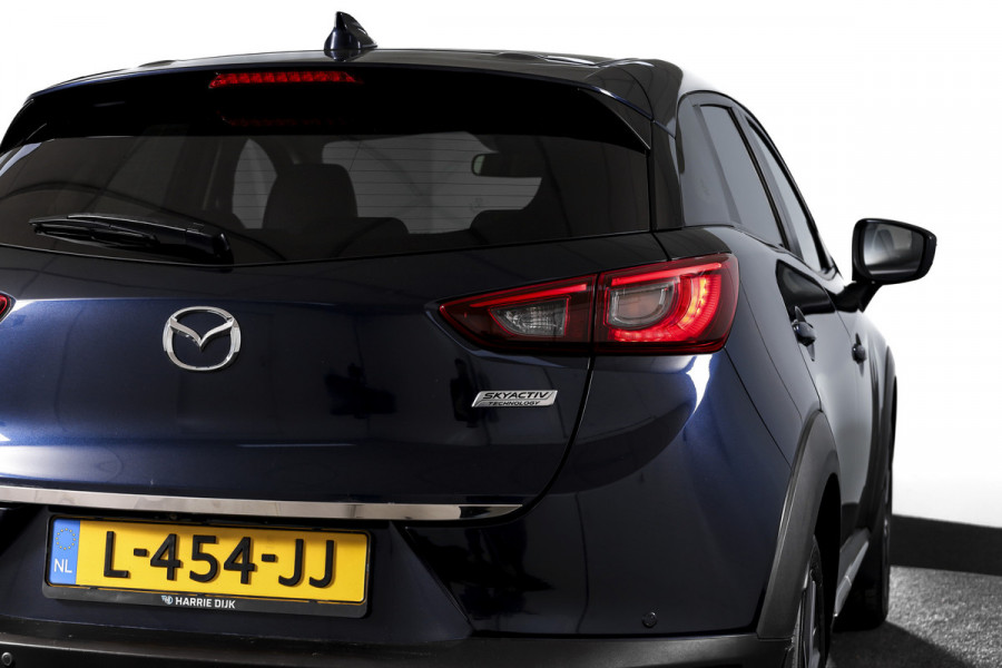 Mazda CX-3 2.0 SkyActiv-G 120 GT-M | Adapt. Cruise | Stoel-+Stuurverw. | PDC | Camera | NAV + App. Connect | ECC | Trekhaak | DAB | LM 18" |