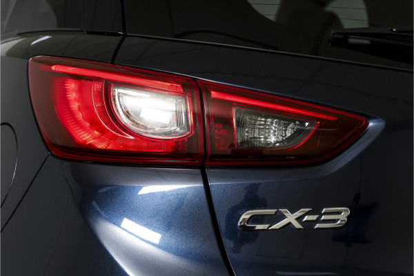 Mazda CX-3 2.0 SkyActiv-G 120 GT-M | Adapt. Cruise | Stoel-+Stuurverw. | PDC | Camera | NAV + App. Connect | ECC | Trekhaak | DAB | LM 18" |