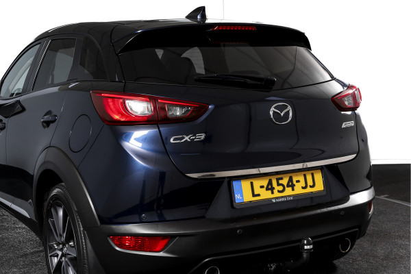 Mazda CX-3 2.0 SkyActiv-G 120 GT-M | Adapt. Cruise | Stoel-+Stuurverw. | PDC | Camera | NAV + App. Connect | ECC | Trekhaak | DAB | LM 18" |
