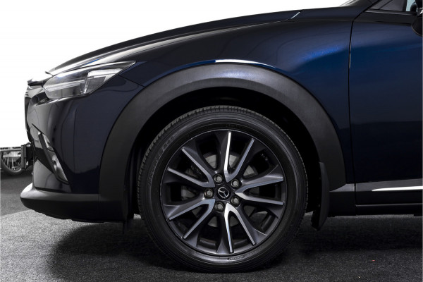 Mazda CX-3 2.0 SkyActiv-G 120 GT-M | Adapt. Cruise | Stoel-+Stuurverw. | PDC | Camera | NAV + App. Connect | ECC | Trekhaak | DAB | LM 18" |