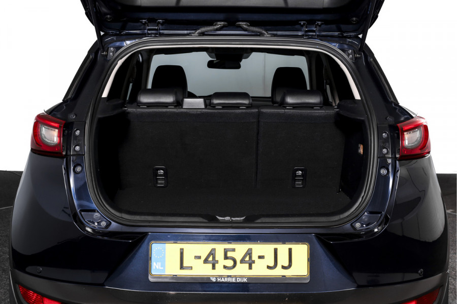 Mazda CX-3 2.0 SkyActiv-G 120 GT-M | Adapt. Cruise | Stoel-+Stuurverw. | PDC | Camera | NAV + App. Connect | ECC | Trekhaak | DAB | LM 18" |